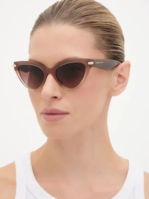 Michael Kors okulary przeciwsłoneczne damskie kolor różowy 0MK2259U