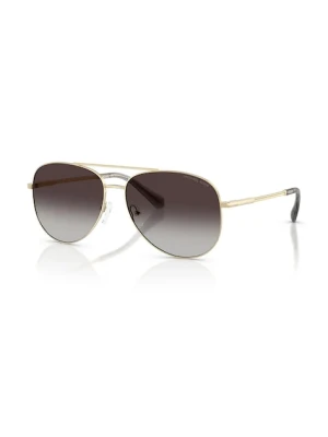 Michael Kors okulary przeciwsłoneczne damskie kolor złoty 0MK1172