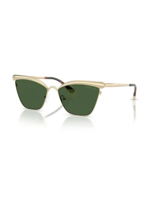Michael Kors okulary przeciwsłoneczne damskie kolor złoty 0MK1174