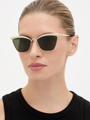Michael Kors okulary przeciwsłoneczne damskie kolor złoty 0MK1174