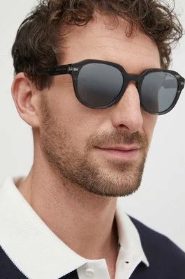 Michael Kors okulary przeciwsłoneczne EGER męskie kolor szary 0MK2216U