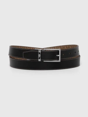 Michael Kors pasek dwustronny czarny