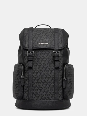 Michael Kors plecak HUDSON męski kolor czarny duży wzorzysty 33S5LHDB8B