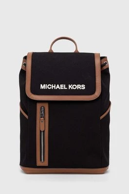 Michael Kors plecak męski kolor czarny duży gładki