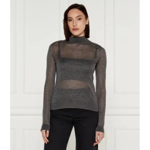 Michael Kors Półgolf | Slim Fit | z dodatkiem kaszmiru