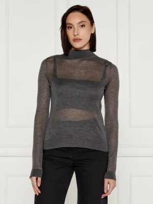 Michael Kors Półgolf | Slim Fit | z dodatkiem kaszmiru