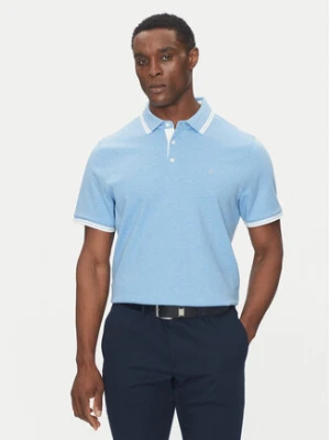 Michael Kors Polo CS2512720B Niebieski Regular Fit