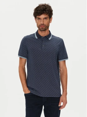 Michael Kors Polo CS550V85KS Granatowy Regular Fit