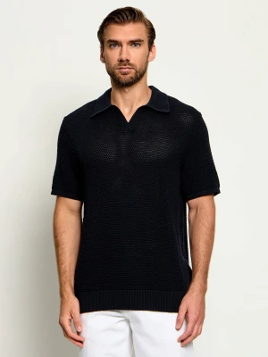 Michael Kors Polo Johnny | Regular Fit granatowy