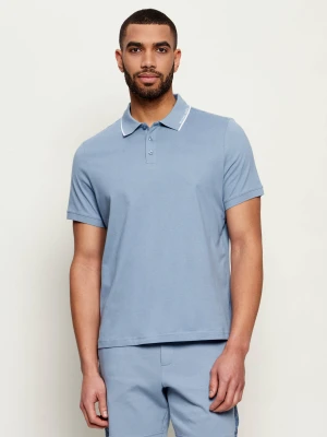 Michael Kors Polo | Regular Fit błękitny