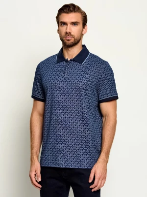 Michael Kors Polo | Regular Fit granatowy