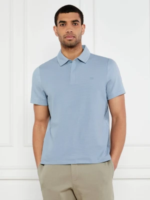 Michael Kors Polo | Regular Fit | stretch pique błękitny