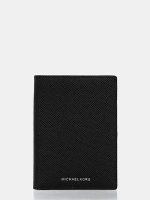 Michael Kors portfel skórzany męski kolor czarny 39F5LHDE8L