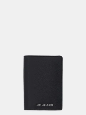 Michael Kors portfel skórzany męski kolor czarny 39F5LHDF0L