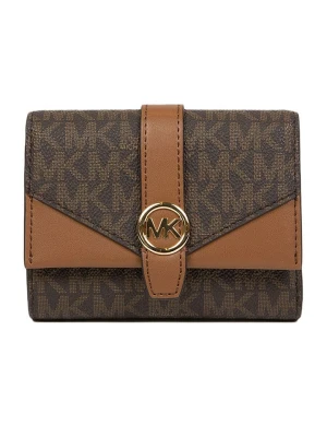 Michael Kors Portfel w kolorze brązowo-jasnobrązowym - 12 x 10 x 4 cm rozmiar: onesize