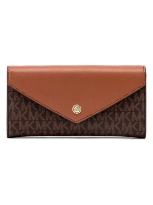 Michael Kors Portfel w kolorze ciemnobrązowo-karmelowym - 19 x 10 x 4 cm rozmiar: onesize