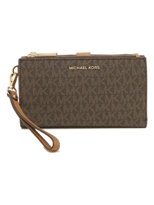 Michael Kors Portfel w kolorze ciemnobrązowym - 18 x 10 x 3 cm rozmiar: onesize