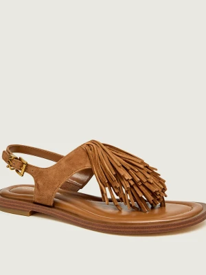 Michael Kors Sandały INDRA | zamsz brązowy