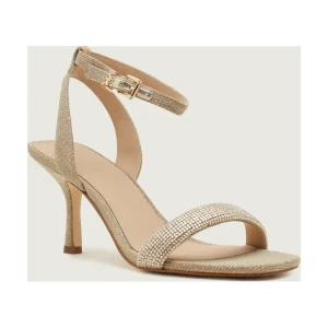 Michael Kors Sandały na szpilce CARRIE | z dodatkiem skóry