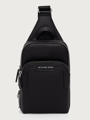 Michael Kors saszetka męska skórzana HUDSON czarny