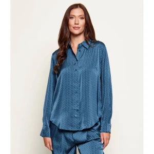 Michael Kors Satynowa koszula MK2000 | Relaxed fit