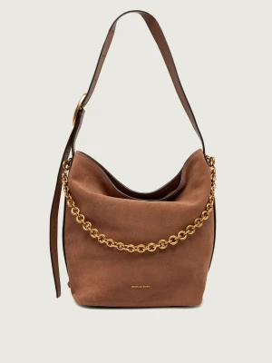 Michael Kors Shopperka Nolita | zamsz brązowy