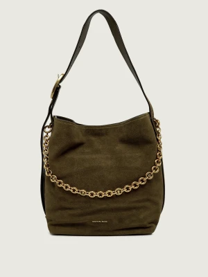 Michael Kors Shopperka Nolita | zamsz oliwkowy