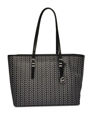 Michael Kors Shopperka QUINN | z dodatkiem skóry