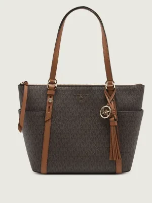 Michael Kors Shopperka SULLIVAN | z dodatkiem skóry