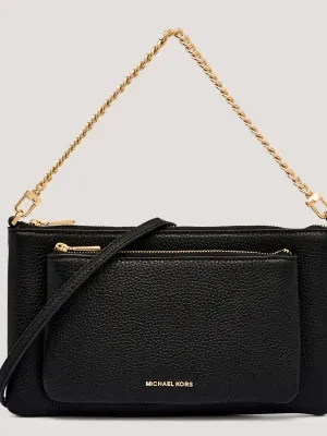 Michael Kors Skórzana kopertówka Jet Set