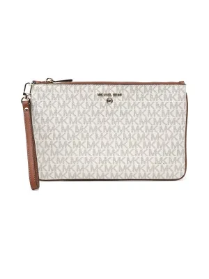 Michael Kors Skórzana kopertówka LG TZ WRISTLET