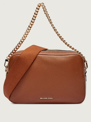 Michael Kors Skórzana listonoszka Bryant brązowy