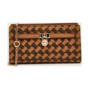 Michael Kors Skórzana listonoszka/kopertówka Hamilton Moderne