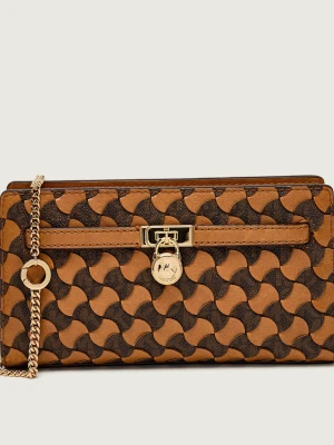 Michael Kors Skórzana listonoszka/kopertówka Hamilton Moderne