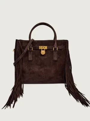 Michael Kors Skórzana shopperka Hamilton Moderne