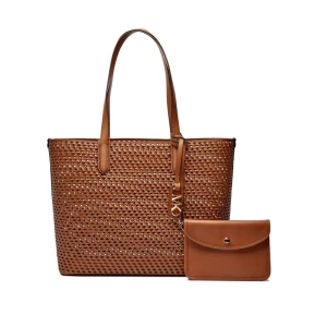 Michael Kors Skórzana shopperka + saszetka