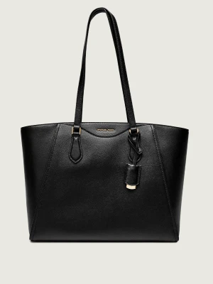 Michael Kors Skórzana shopperka Taryn czarny