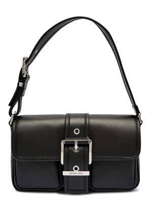 Michael Kors Skórzana torebka na ramię Colby czarny