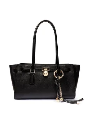 Michael Kors Skórzana torebka na ramię Hamilton Moderne