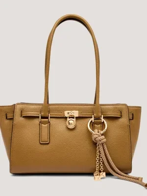 Michael Kors Skórzana torebka na ramię Hamilton Moderne
