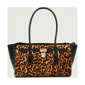 Michael Kors Skórzana torebka na ramię Hamilton Moderne