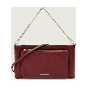 Michael Kors Skórzana torebka na ramię Jet Set