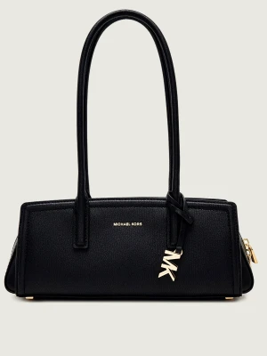 Michael Kors Skórzana torebka na ramię Laila czarny