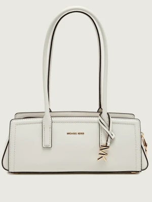 Michael Kors Skórzana torebka na ramię Laila ecru