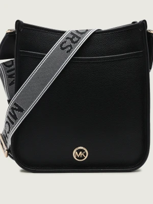 Michael Kors Skórzana torebka na ramię Luisa czarny