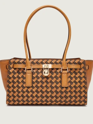 Michael Kors Skórzana torebka na ramię MICHAEL brązowy