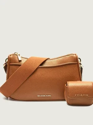 Michael Kors Skórzana torebka na ramię + saszetka