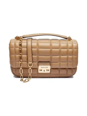 Michael Kors Skórzana torebka na ramię Tribeca