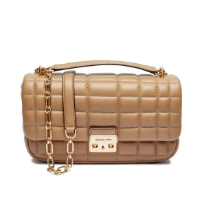 Michael Kors Skórzana torebka na ramię Tribeca