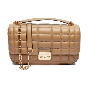 Michael Kors Skórzana torebka na ramię Tribeca